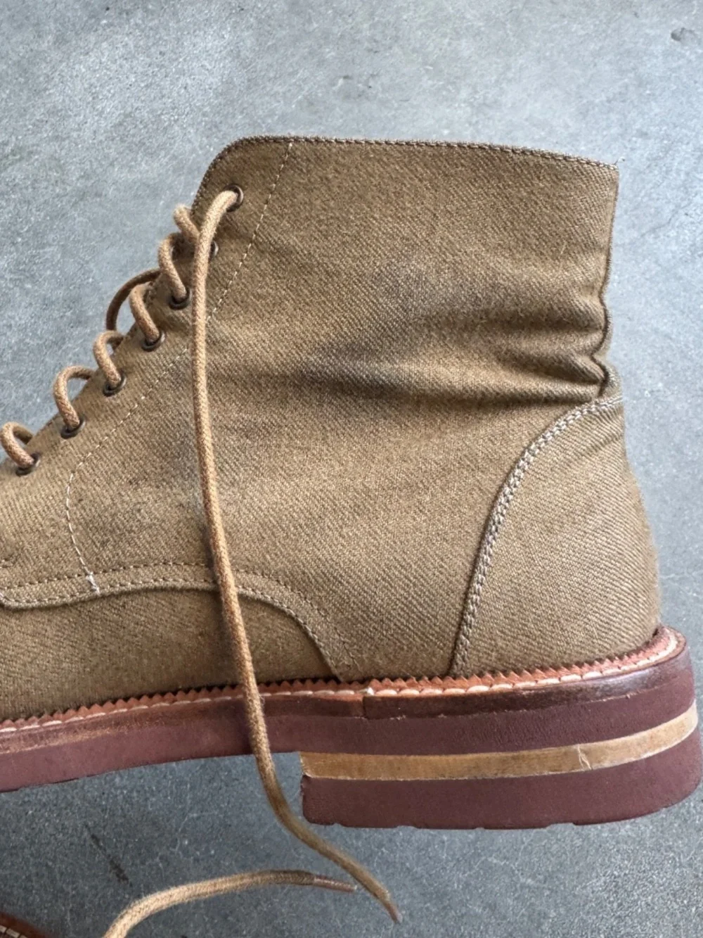 Taft jack fabric sole